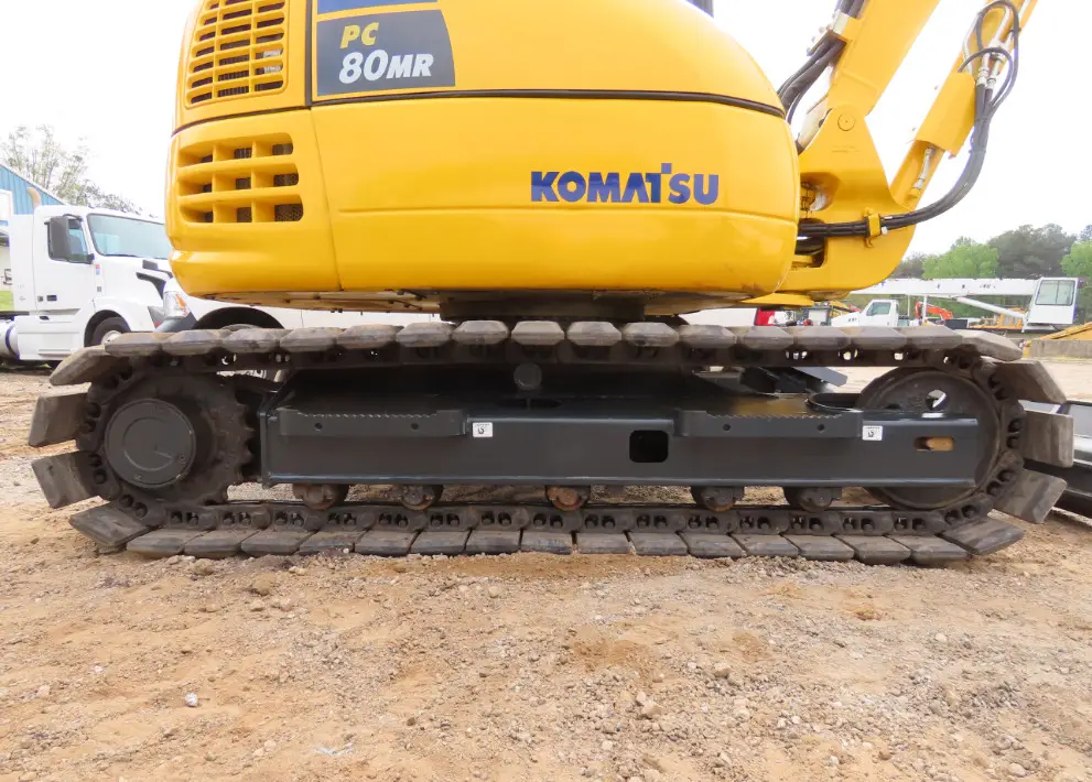 2020 Komatsu PC80MR-5E0 Mini Excavator Thumb Aux Hyd Yanmar Blade Bucket