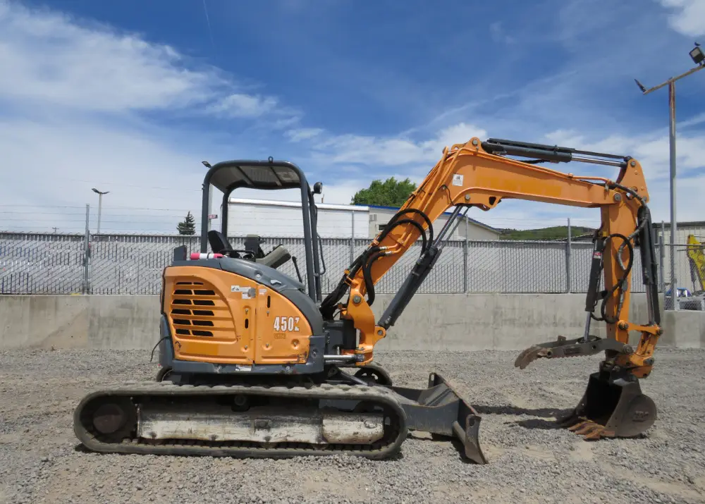 2018 Mustang 450Z Mini Excavator Aux Hyd Bucket Blade Thumb Q/C