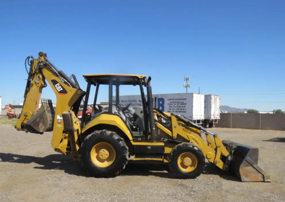 2017 Caterpillar 420F2 IT 4WD Backhoe Loader E-Stick Aux Hyd Q/C