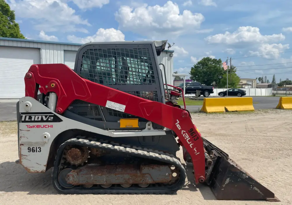 2020 Takeuchi TL10V2-CR Tracked Skid Steer Crawler Loader A/C Aux Hyd Q/C