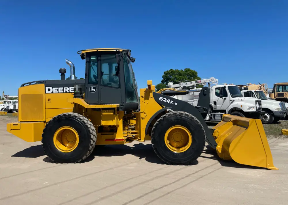 2018 John Deere 624K Series II Wheel Loader A/C Cab Ride Control