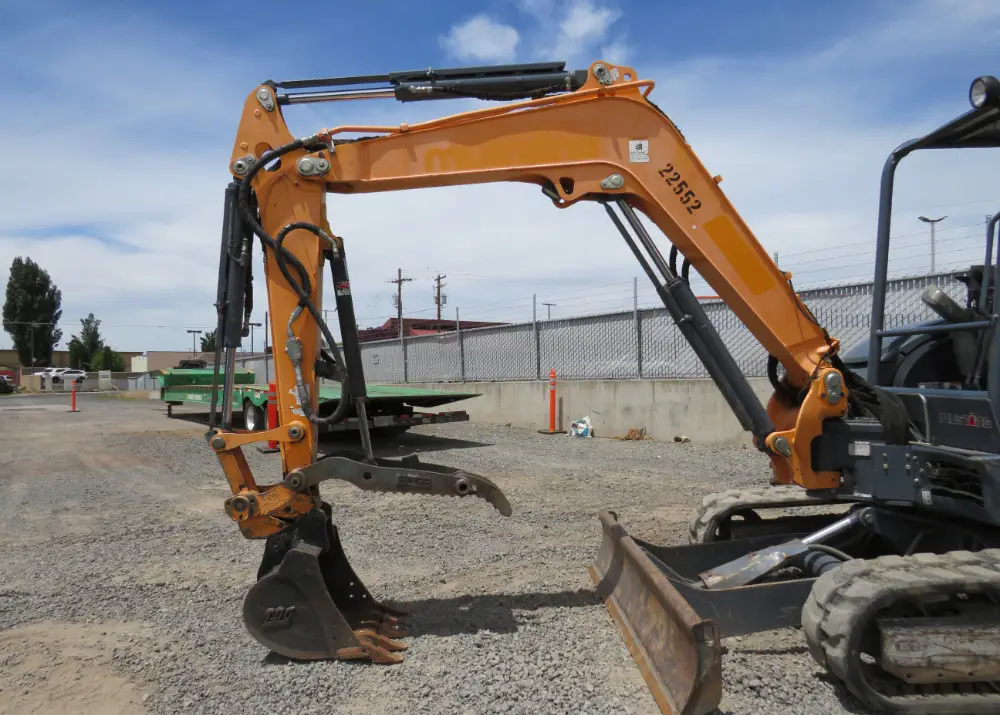 2018 Mustang 450Z Mini Excavator Aux Hyd Bucket Blade Thumb Q/C