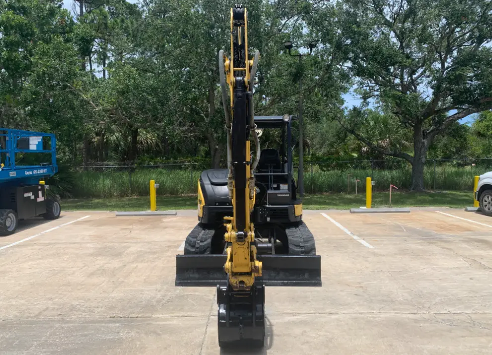2019 Yanmar VIO55-6A Mini Excavator Blade Bucket Aux Hyd Q/C