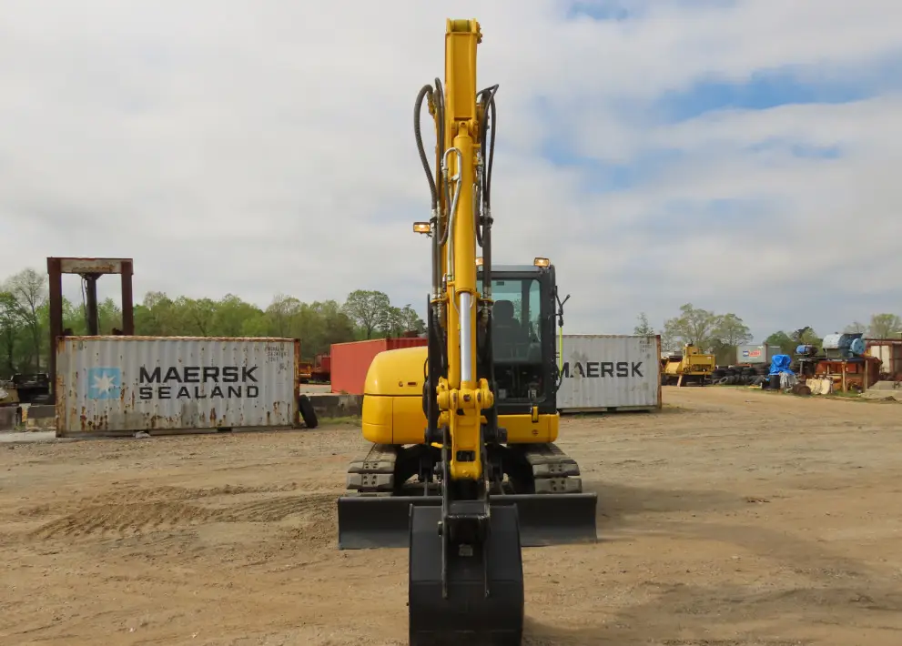 2020 Komatsu PC80MR-5E0 Mini Excavator Thumb Aux Hyd Yanmar Blade Bucket