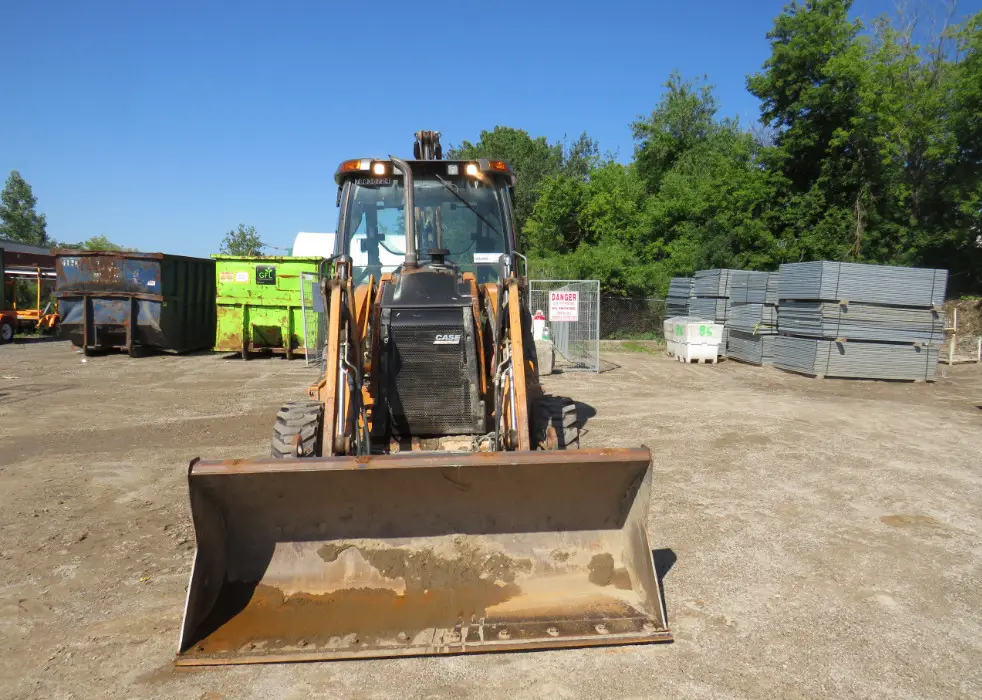 2016 Case 580 Super N 4WD Loader Backhoe Enclosed Bucket