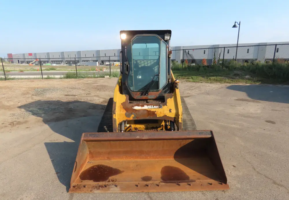 2015 Caterpillar 247B3 tracked skid steer loader Cab 2 Speed A/C Aux Hyd Q/C