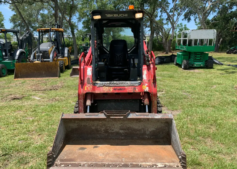 2016 Takeuchi TL8 Tracked Skid Steer Loader Crawler Aux Hyd Kubota 74 hp