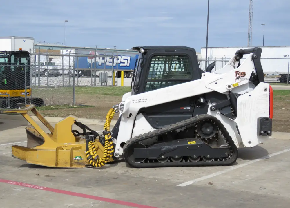 2020 Bobcat T76 Tracked Skid Steer Track Loader Diamond Mowers Mulcher 2 Speed