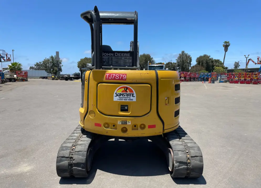 2018 John Deere 50G Mini Excavator Backhoe Aux Hyd Diesel Thumb Bucket