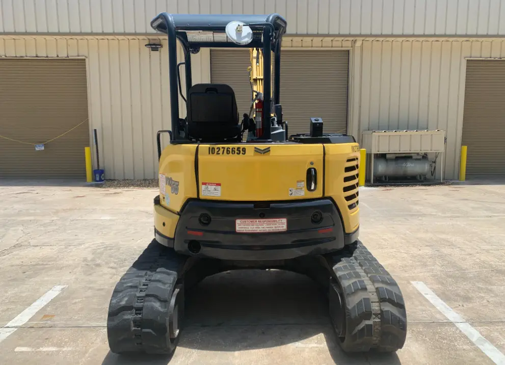 2019 Yanmar VIO55-6A Mini Excavator Blade Bucket Aux Hyd Q/C