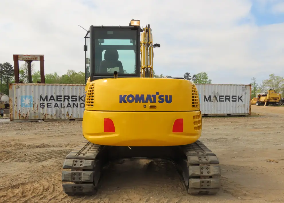 2020 Komatsu PC80MR-5E0 Mini Excavator Thumb Aux Hyd Yanmar Blade Bucket