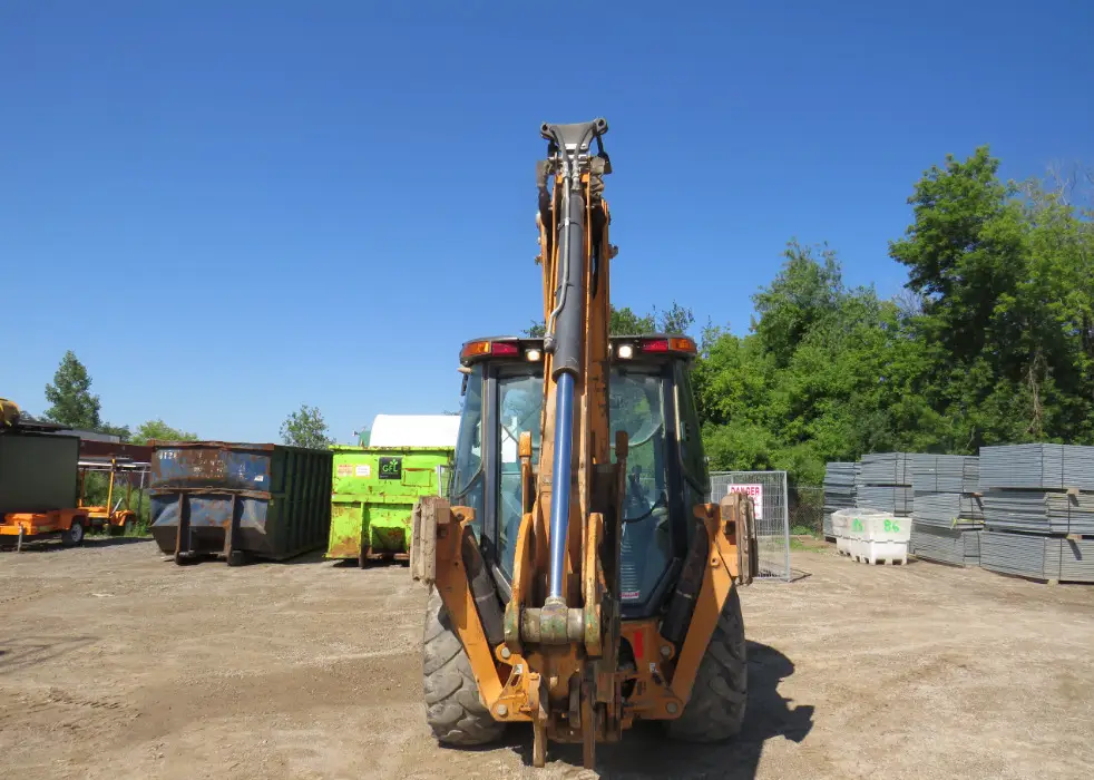 2016 Case 580 Super N 4WD Loader Backhoe Enclosed Bucket