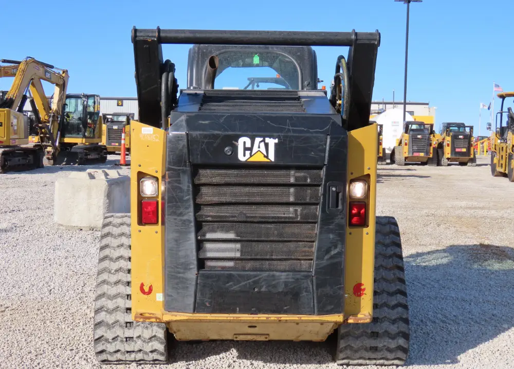 2019 Caterpillar 299D Tracked Skid Steer Track Loader High Flow Cab A/C Hyd Q/C