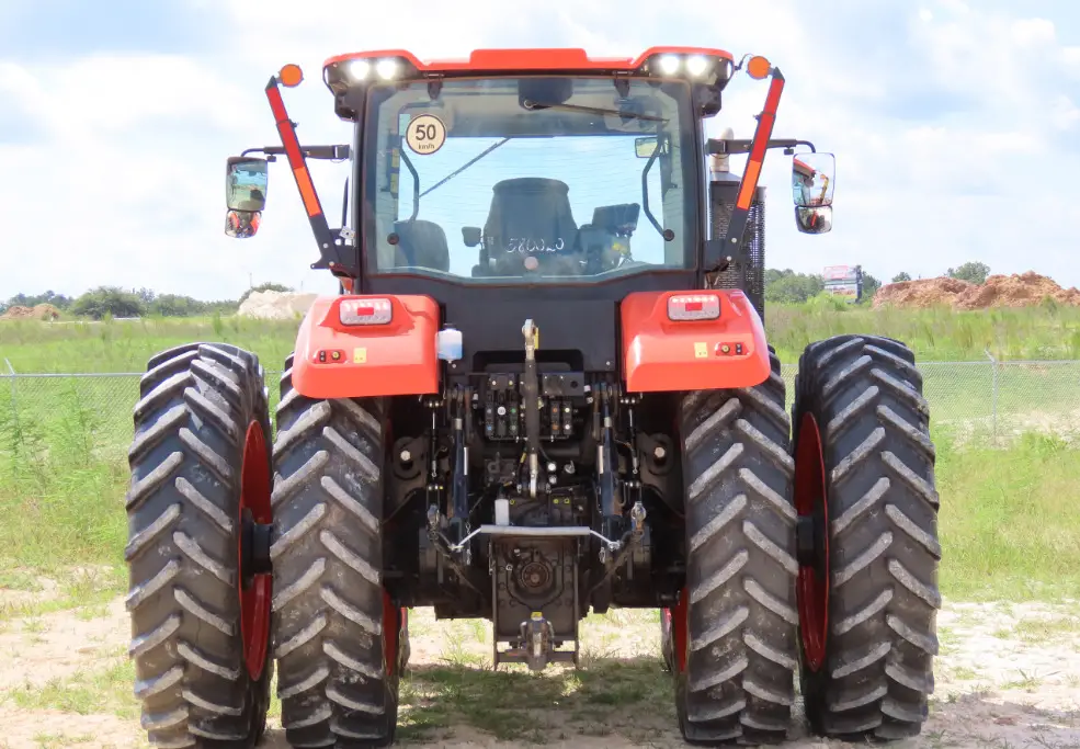 2022 Kubota M8-201 4WD Diesel Tractor w/ Front End Loader Ag Farm Q/A