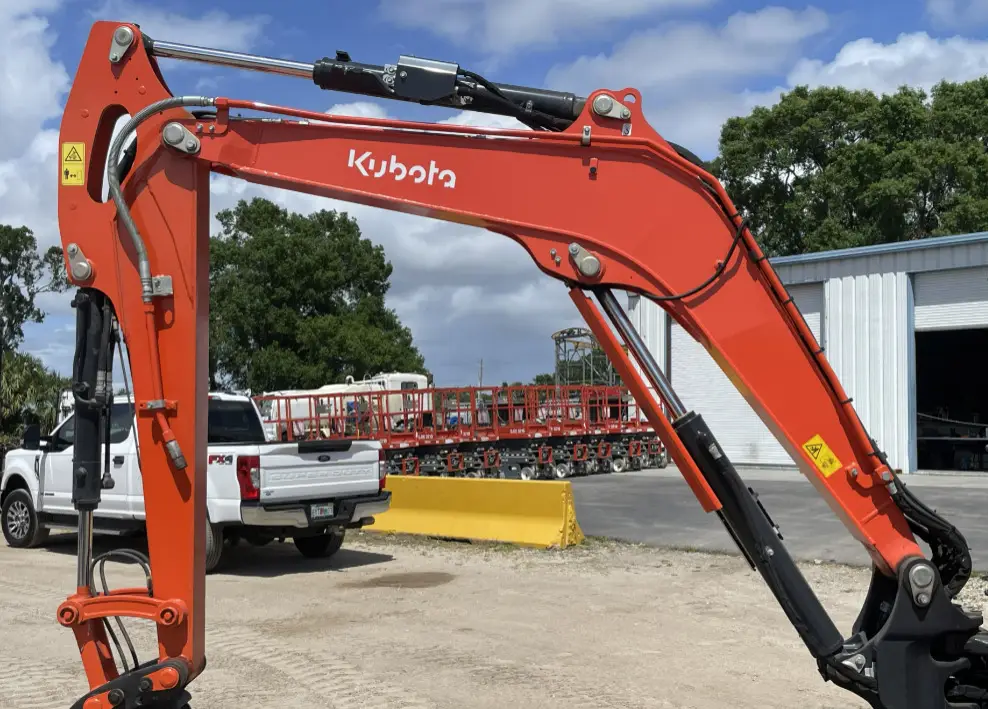 2021 Kubota KX060-5 Mini Excavator Rubber Tracks Cab Backhoe Blade 2-spd