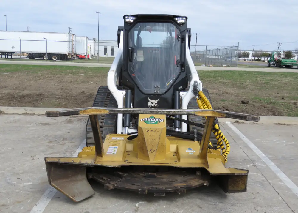 2020 Bobcat T76 Tracked Skid Steer Track Loader Diamond Mowers Mulcher 2 Speed