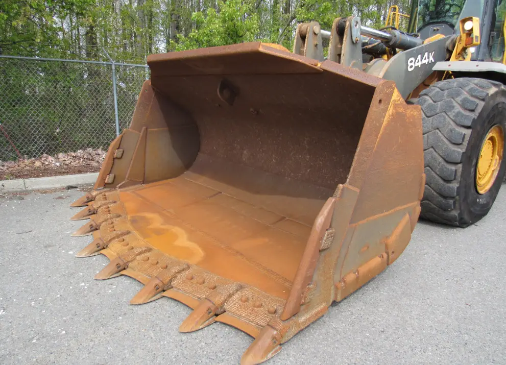 2009 John Deere 844K 4WD Articulating Wheel Loader Cab A/C