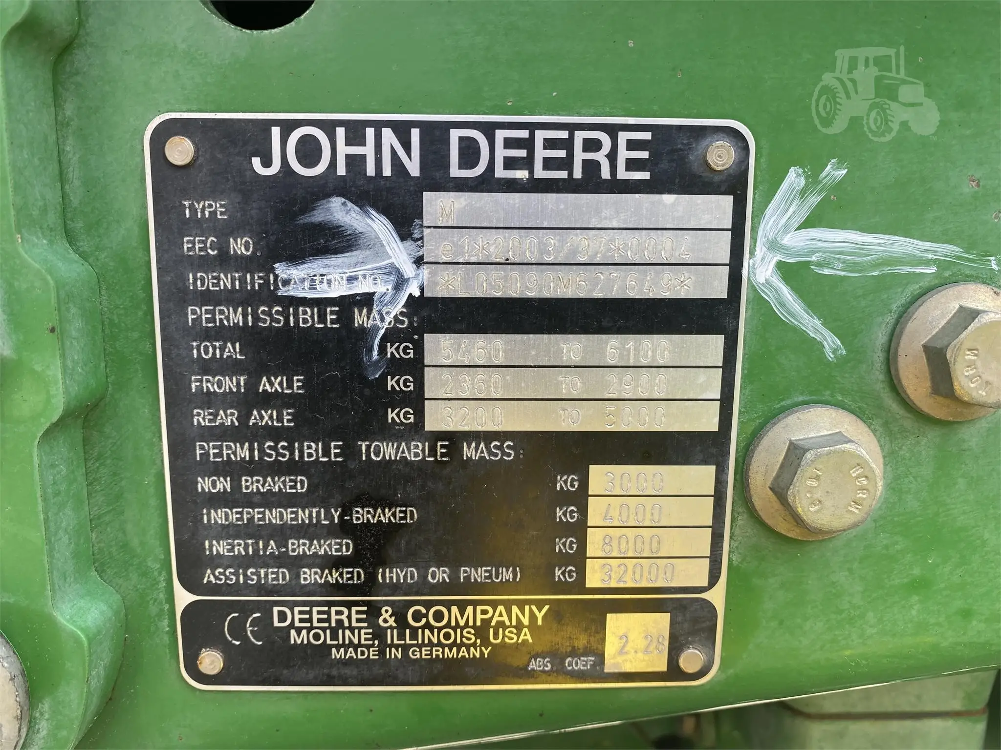 2010 JOHN DEERE 5090M