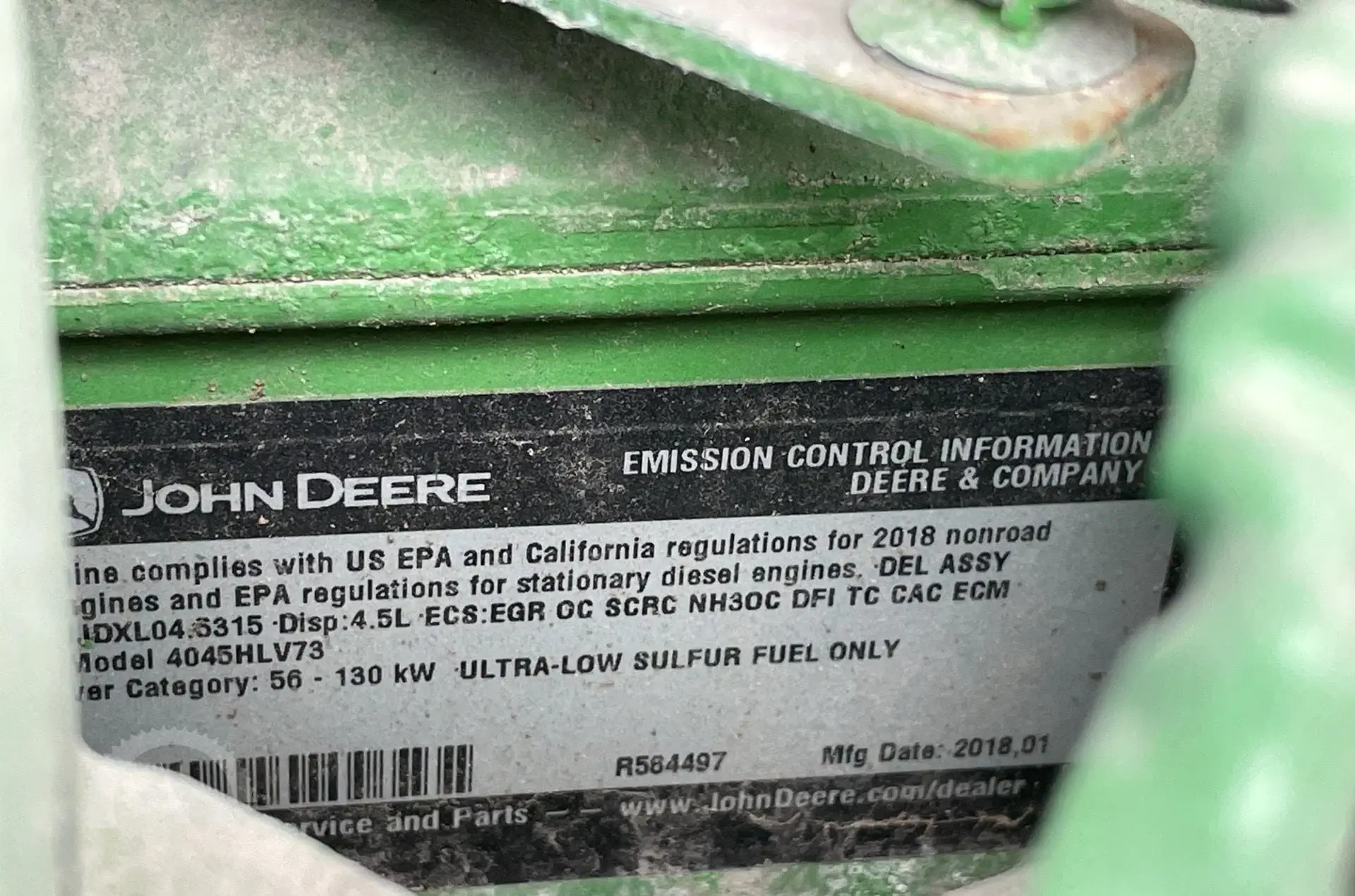 2018 JOHN DEERE 5090R Tractor